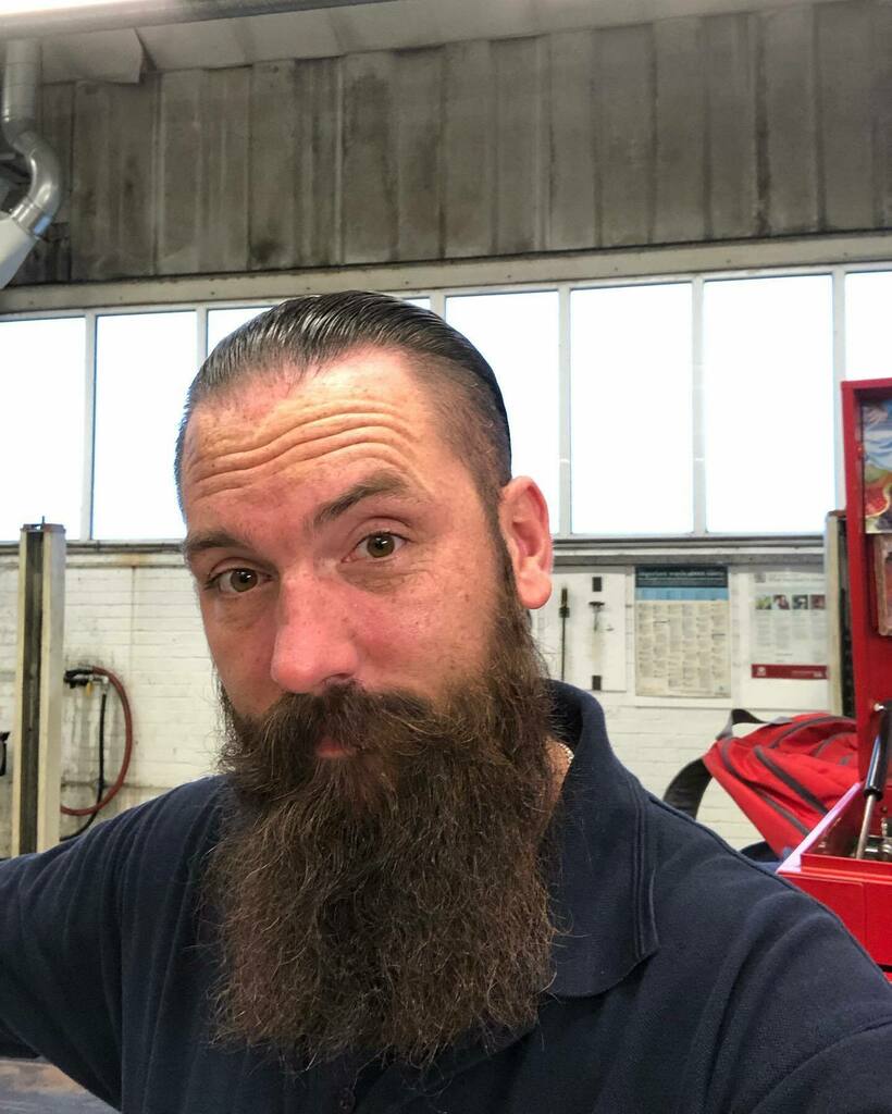 Hope everyone is having a good day so far. 
.
.
.
.
#bearded #beardgang #beard #beardlove #beardedmen #beardstyle #beardlife #beardsofinstagram #instabeard #epilepsywarrior #dad #instagood #instadaily #epilepsyawareness #dadbod #beardedandtattooed #man #… instagr.am/p/CVNKLmatV1U/