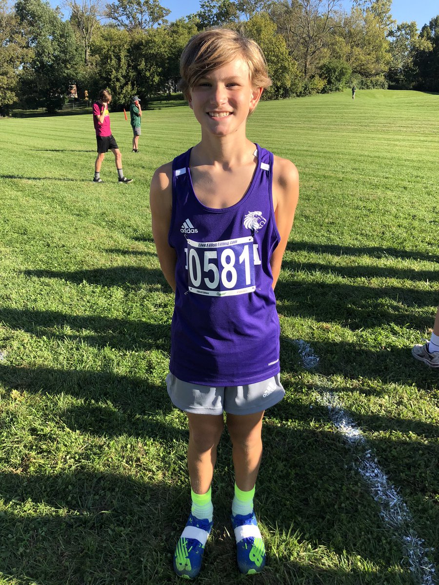 mvcaathletics's tweet image. 💥👟XC All City Championships at Colerain: 
Eli Stewart runner up in 7th grade D2/3 Division. 
Will Sten Runner up in 8th Grade D2/3 Division.  #GoLions #theyrunfast