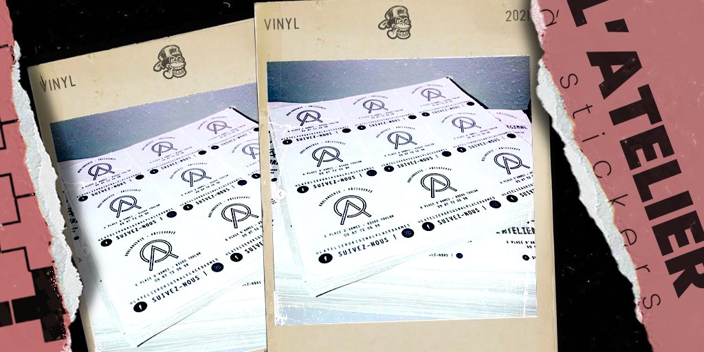 atelierstickers's tweet photo. New job #autocollant vinyle haute qualité #atelierastickers https://t.co/pAHr7DqCU6