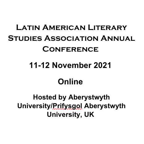 UccSplas's tweet photo. Do not miss @LatAmLit #cfp for their #Online conference on 11-12 November hosted by @aberuni  

Deadline Nov 1st!

KEYNOTE by @isanchezprado https://t.co/g7AWDKzq6k