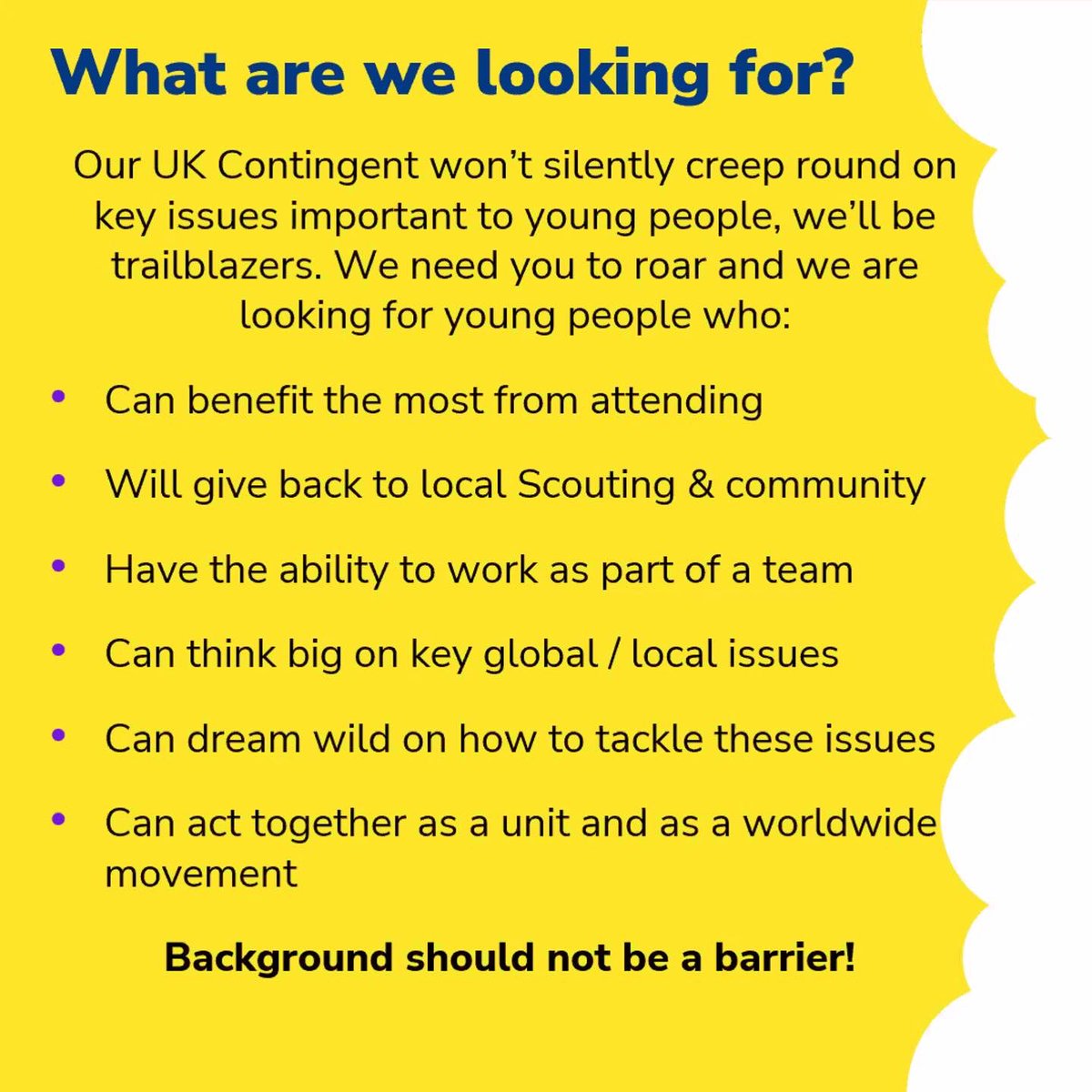 ukbirmingjam's tweet image. A big thank you to those who attended our roadshows! It’s time to start applying, the deadline is 8pm, 31st October! #uk24wsj #dreamwild #weareunit84