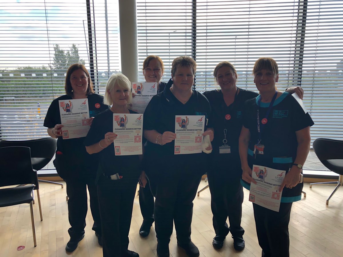 UniteUoS's tweet photo. ⚠️CLEANING STAFF HAVE WON THEIR CAMPAIGN FOR £10 PER HOUR⚠️

Cleaning staff at the @sheffielduni have been organising themselves over the last 6 months and following recent negotiations your newly elected Unite cleaning staff representatives have secured the WIN!! https://t.co/8vNtP19jzx