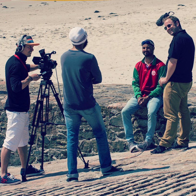 After #Omancricket’s win over <a href="/cricket_png/">Official Cricket PNG</a> in the opening game of the <a href="/icc/">ICC</a> #t20worldcup we’ve been back through the archives to find this crew pic with star batsman <a href="/ImJatinder10/">Jatinder Singh</a> filmed for #icctv in 2016. Best of luck to all teams in this year’s <a href="/T20WorldCup/">T20 World Cup</a>