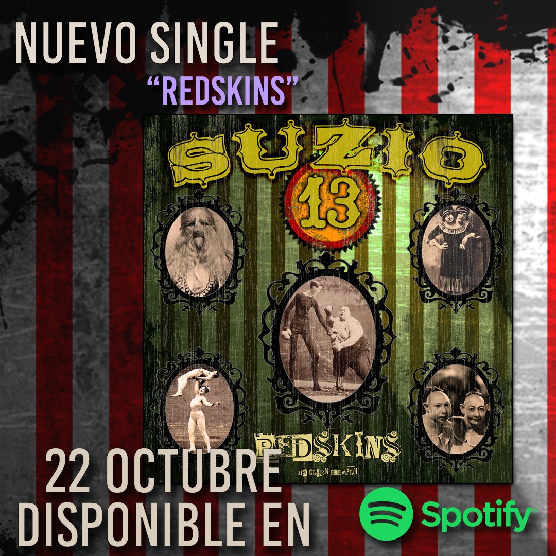 🔥🔥 Este viernes estrenamos versión... REDSKINS (un claro ejemplo) en <a href="/Spotify/">Spotify</a> <a href="/SpotifySpain/">Spotify Spain</a> #rarities #redskinsband #redskins  #punkrock