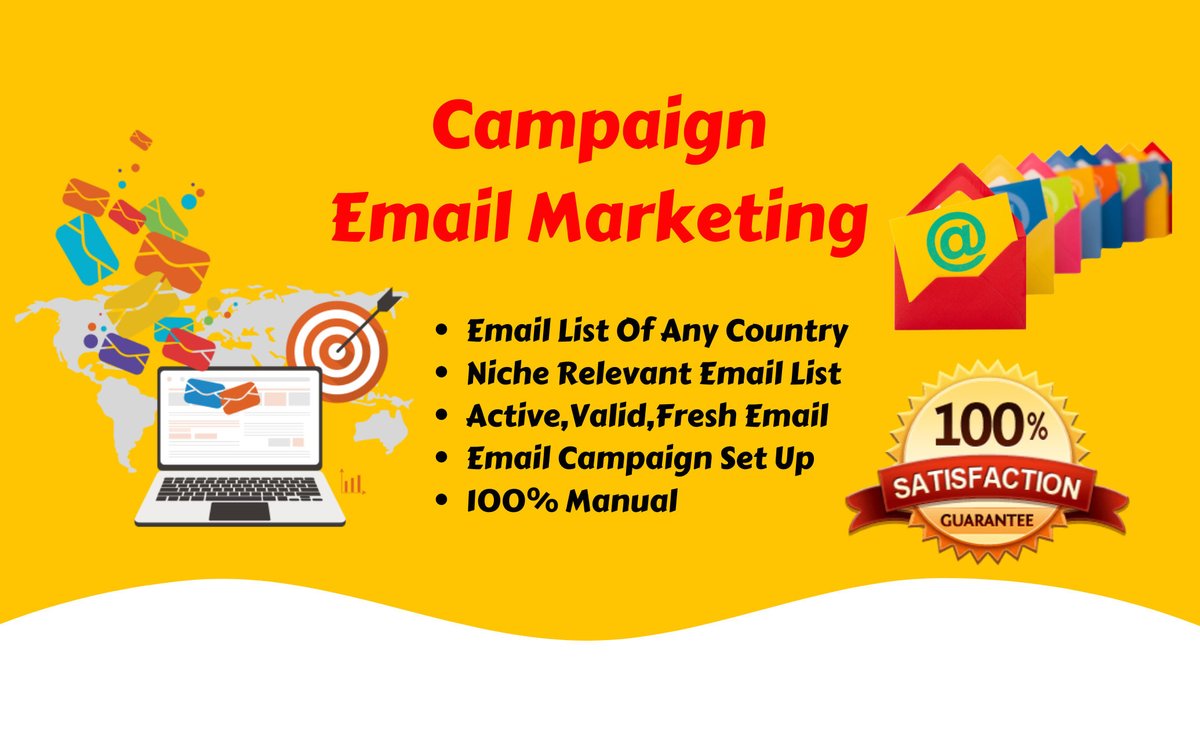 Meherabh581's tweet photo. I will provide you targeted email list and email marketing campaign

#Emailmarketing #digitalmarketing #MyUniverse #digitalart #leadcollection #T20WorldCup #Emails #leadgeneration #emailgrow #digitalmarketingagency 
@Meherabh581 
please Contact me👍 https://t.co/Qxq7fTbTkb