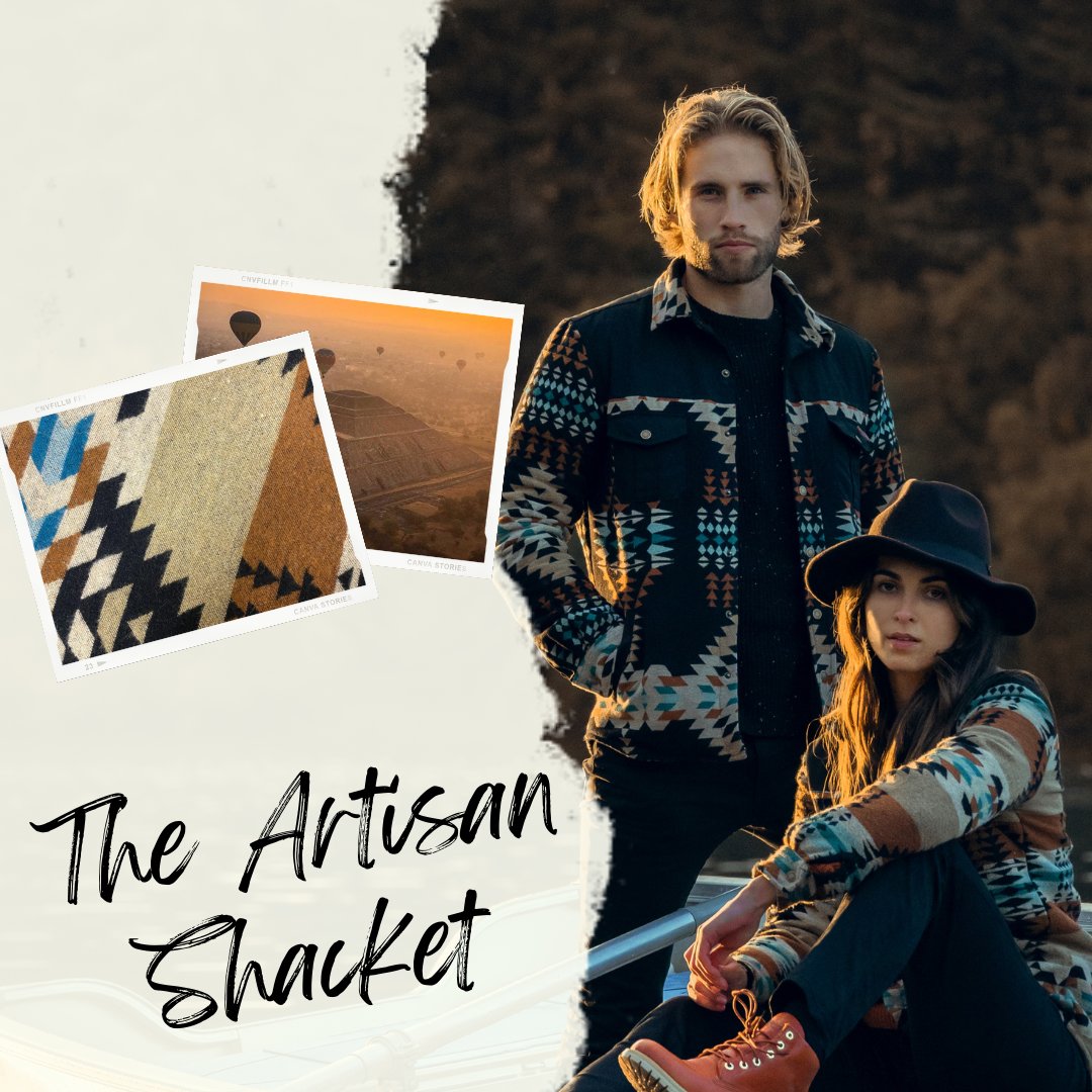 GandysLondon's tweet photo. The wait is over!🚨 Our NEW Artisan shackets are inspired by the uniqueness of cultures around the world.🌍 #Gandys 

Fancy being one of the first to own the brand new release?

To #WIN: 
- RT this tweet🙌
- FOLLOW us @gandys 🔥
- TAG someone who inspires you to be different 🙏 https://t.co/YOo6yldtA0