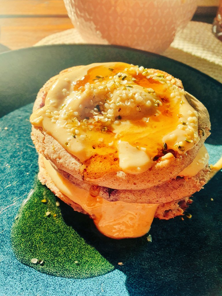 When your reasearch subject is edible: Delicous sorghum pancakes made with sorghum flour from the goodie bag received at the 3rd European Sorghum Congress.
#Sorghm #Sorghumcongress