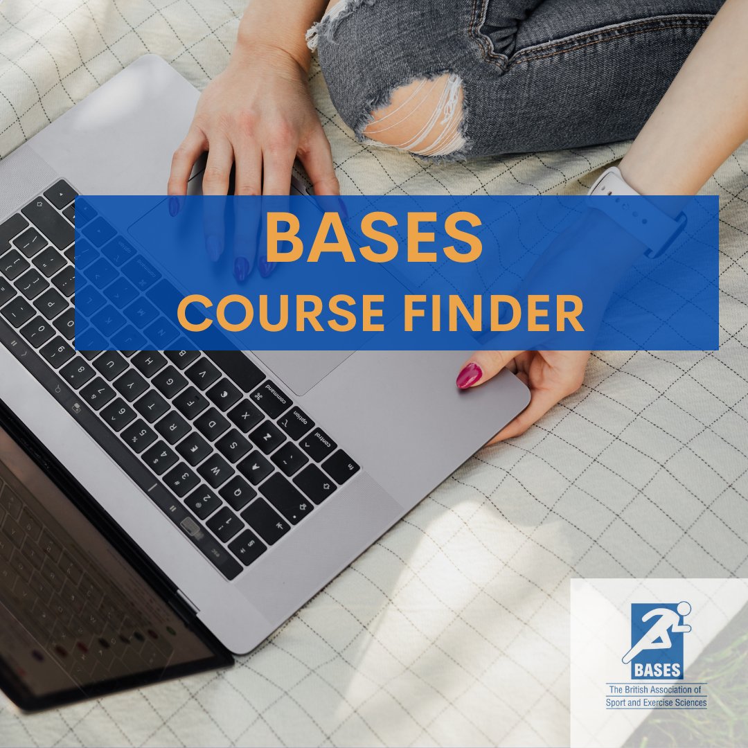 CASESsocial's tweet image. BASES Course Finder assists students in finding undergraduate and postgraduate courses in sport and exercise science. Ensure prospective students are aware of the degree programmes you offer by listing them on our Course Finder bit.ly/3jIpAai #coursefinder