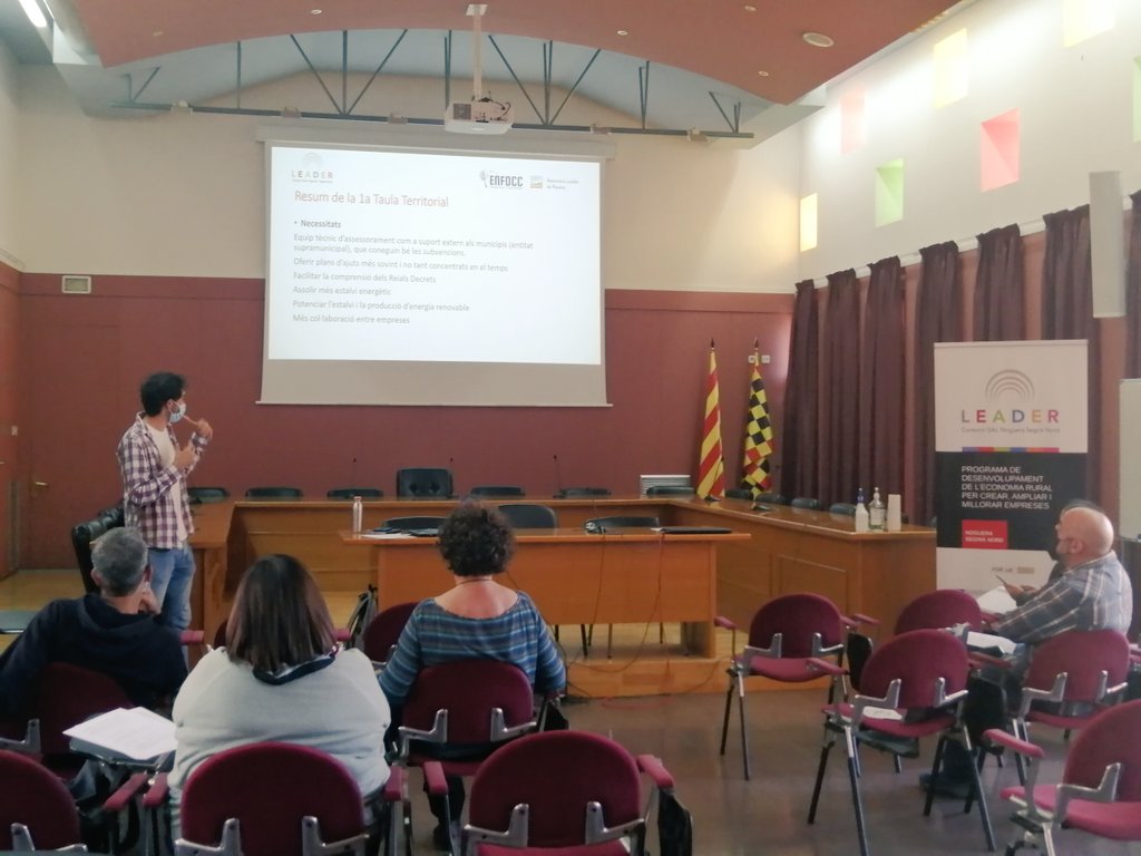 LEADERNogueraSe's tweet photo. ๐ฌEmpreses i administracions pรบbliques reben assessorament sobre #TransiciรณEnergรจtica a la segona Taula Territorial de la #Noguera i el #Segriร nord ๐
#ENFOCC #LeaderCAT2020 https://t.co/zVX68lhnbj