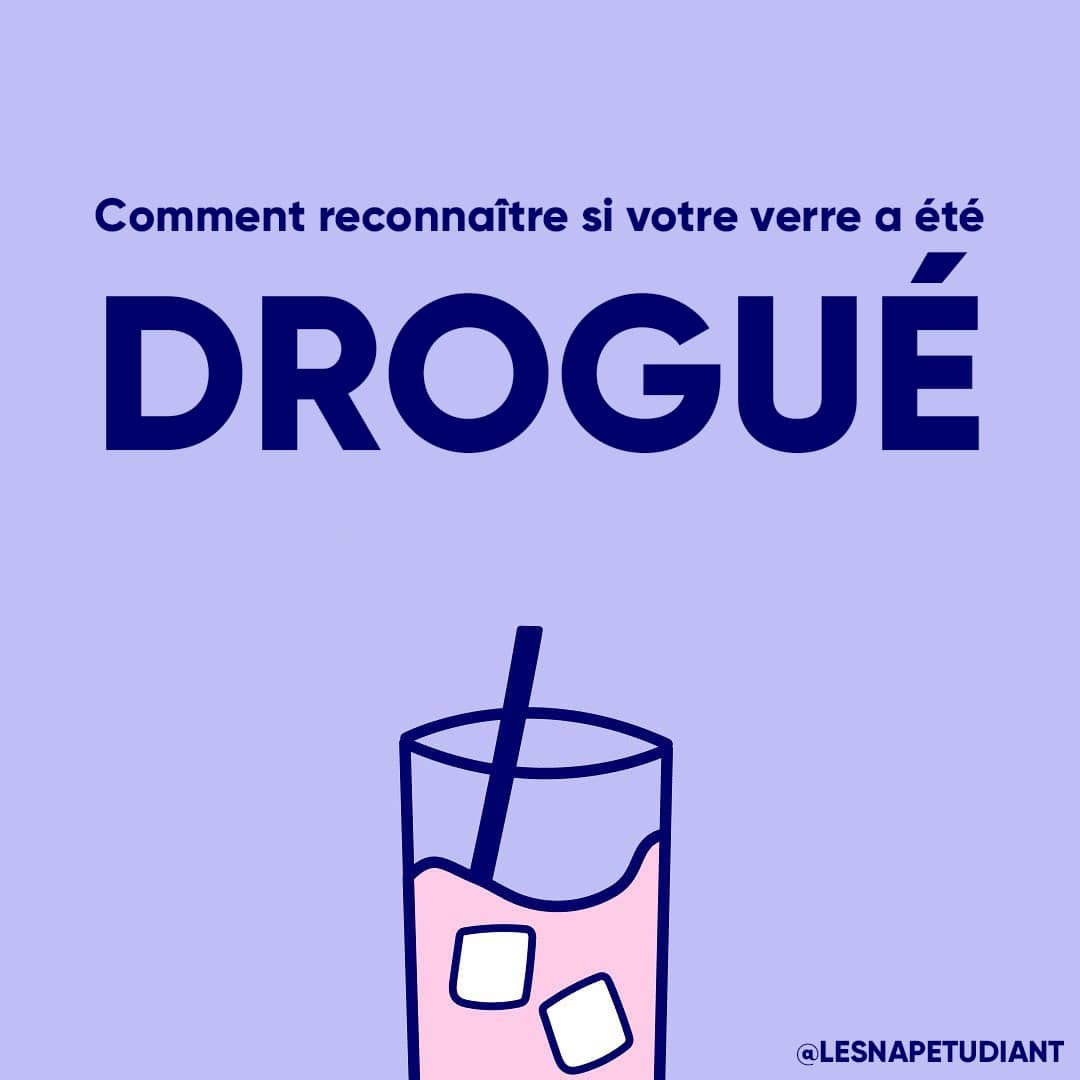 LeSnapEtudiant's tweet photo. Thread : Quelques conseils pour passer une soirée en toute sécurité en reconnaissant un verre drogué ⬇️ https://t.co/GufRXLUbiN