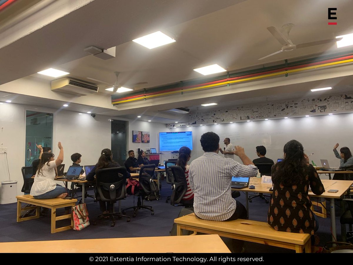 EXTENTIA's tweet photo. Recently, a trial workshop was held at #XEN where twenty-two members from our #ExperienceStudio and two external members interacted on several interesting concepts for designers. The workshop topic will be revealed soon – so watch this space for more fun and activities! https://t.co/EpFV0YjJ5g