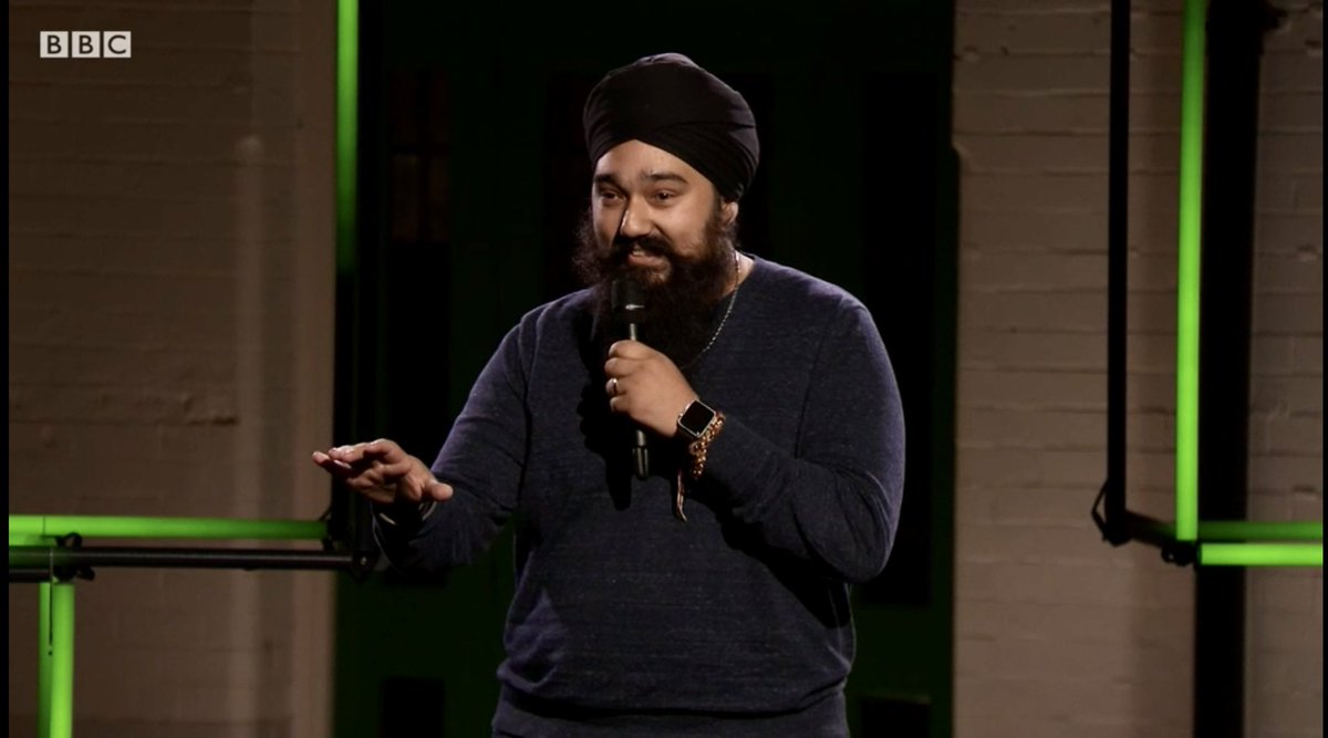 dsbamrah's tweet image. He’s only on the BBC! Check it out at your local iPlayer (New Comedy Awards EP 2 🔥)