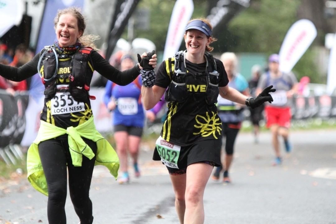 Hive22Running's tweet photo. A Huge thank you to @Bridget_77 (right of the pic) 
Who ran the Loch Ness Marathon on 3/10/21 To raise funds for the Clubs Annual Charity pot. 

Becki has raised an amazing £558 !!!! 

These funds go to supporting some fantastic charities! 

#Hive22 #Thankyou 🐝 https://t.co/SBs5E6Gp6L
