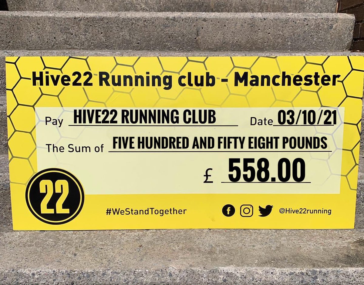 Hive22Running's tweet photo. A Huge thank you to @Bridget_77 (right of the pic) 
Who ran the Loch Ness Marathon on 3/10/21 To raise funds for the Clubs Annual Charity pot. 

Becki has raised an amazing £558 !!!! 

These funds go to supporting some fantastic charities! 

#Hive22 #Thankyou 🐝 https://t.co/SBs5E6Gp6L