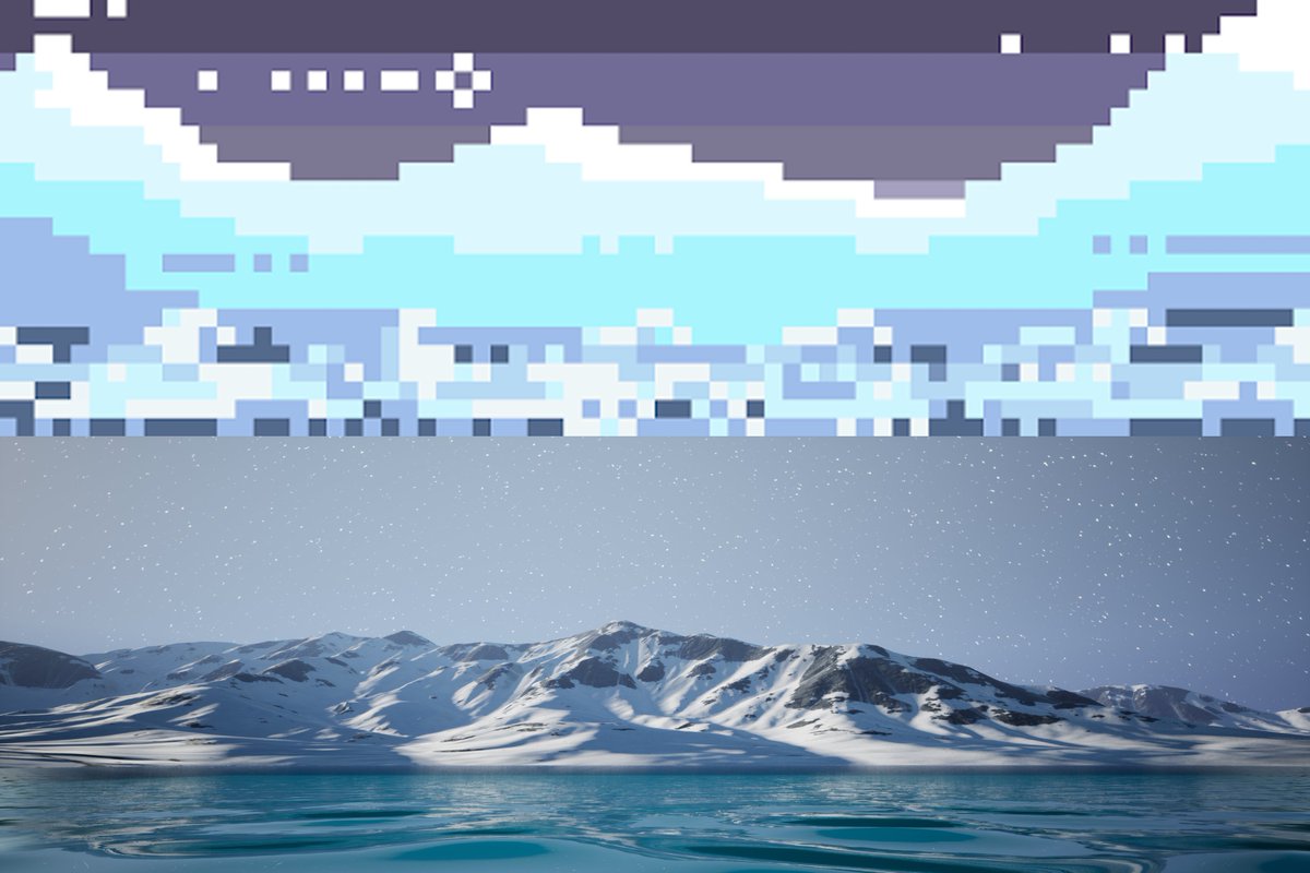 Gunasekar4u's tweet photo. I try to recreate the pixel art to realistic 3d model. All these screenshots are Realtime in-game mesh taken by unreal engine.
It's my submission for artathon @PunkScape_ETH https://t.co/uxnwsLEQZc