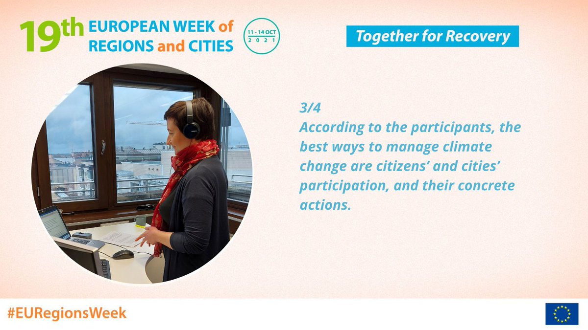 GreenrealityLPR's tweet photo. @LappeenrantaFi points out some key conclusions from #RegionsWeek webinar held on Oct 13. Green cities can lead the way to European recovery ♻
#EUGreenLeaf #EUGreenCapital https://t.co/Fs5qa7741D