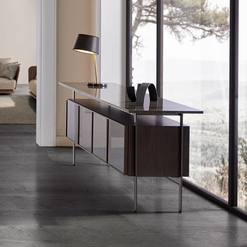 fambuenalights's tweet photo. Another collaboration with @puntmobles . We light up spaces. ⚡️

EXCÉNTRICA table lamp marble base black Marquina make a fantastic contrast with the new sideboard CHICAGO designed by @NormArchitects 

Art director Jose Pérez 
Photo by @SeguraLpez 

#fambuena #lightingdesign https://t.co/QOGJEprG5u