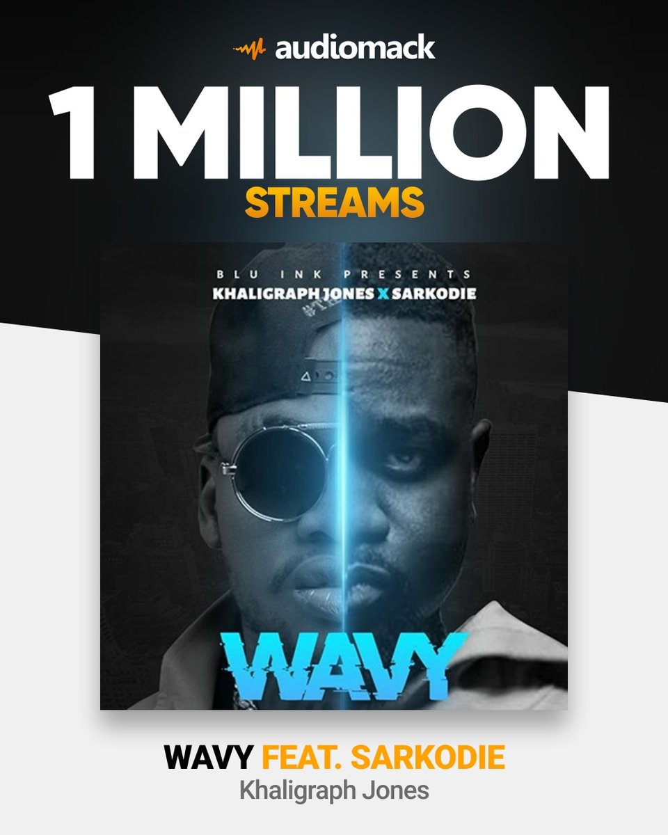 Mziiki's tweet photo. All the moves that we making are wavy, you hit the dab we work with the navy...🎼#waby by @khaligraph ft. @sarkodie making waves on @audiomackafrica with more than a million plus streams 🔥. Enjoy this single now on Audiomack and all leading music stores worldwide🌍
#mziikifamily https://t.co/FhIr1YxYXg
