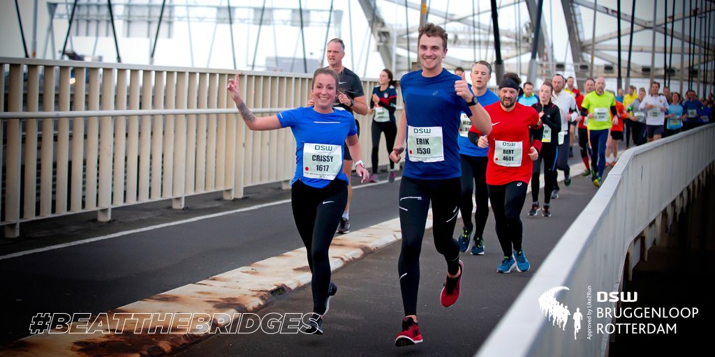 Morgen is de laatste dag dat je je kunt inschrijven tegen een voordelig tarief! 💸 Heb jij je al ingeschreven? 👏😍

#BEATTHEBRIDGES

👉 Inschrijven: bruggenloop.nl/inschrijven/