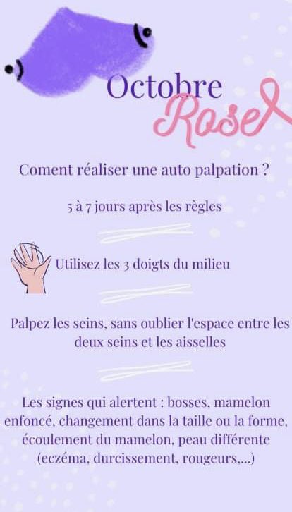 bde_sringue's tweet photo. Comment on fait une autopalpation : https://t.co/V0Ez73OmCZ