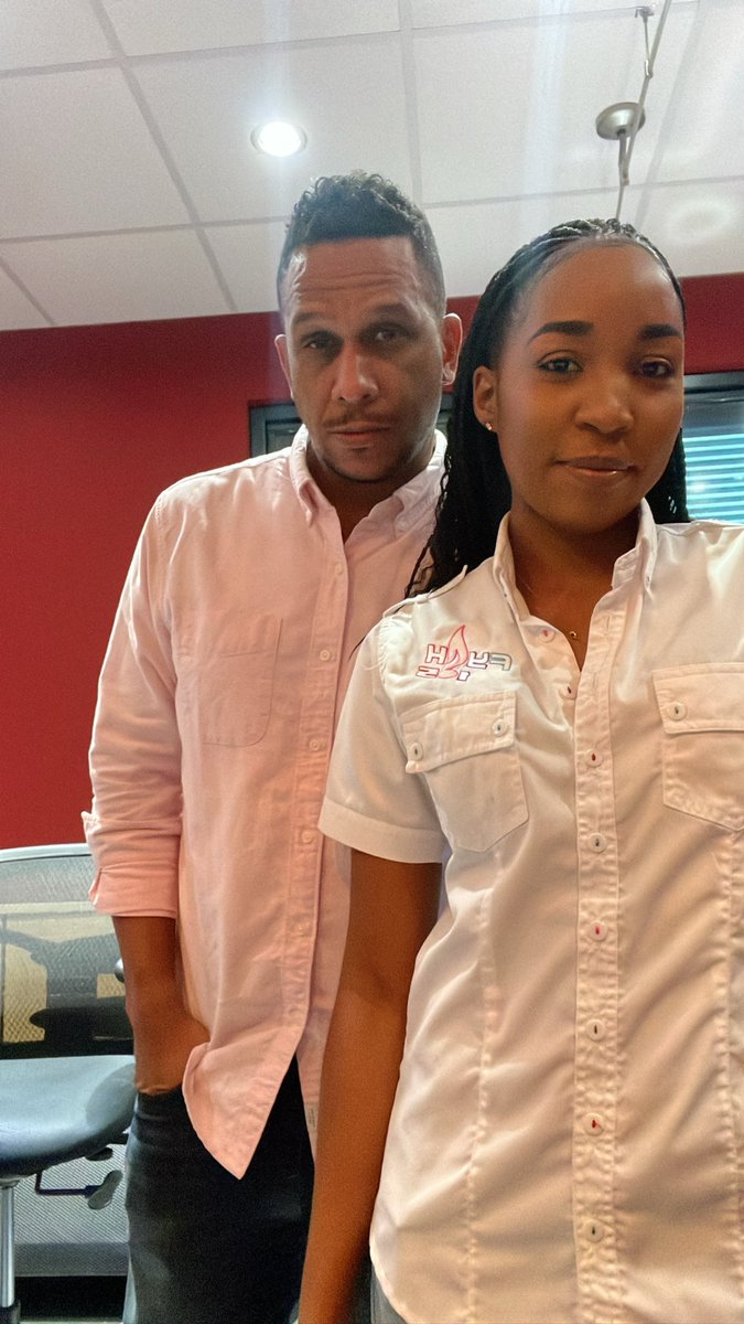 Radio time!!!! <a href="/the_bimshow/">the_bimshow</a> <a href="/Bambinomusik/">DJ Bambino</a> on <a href="/fyah105/">Fyah 105</a> 

6AM-10AM