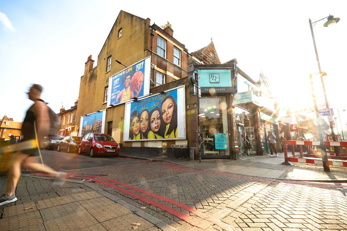 thisisclapham's tweet photo. A selection of large-scale public realm works by William Scott is now available to view on billboards in #Clapham.

The programme has been delivered by @StudioVoltaire with support from @ace_national and @thisisclapham @aquum and Clapham Methodist Church https://t.co/S6YHIyWsLK