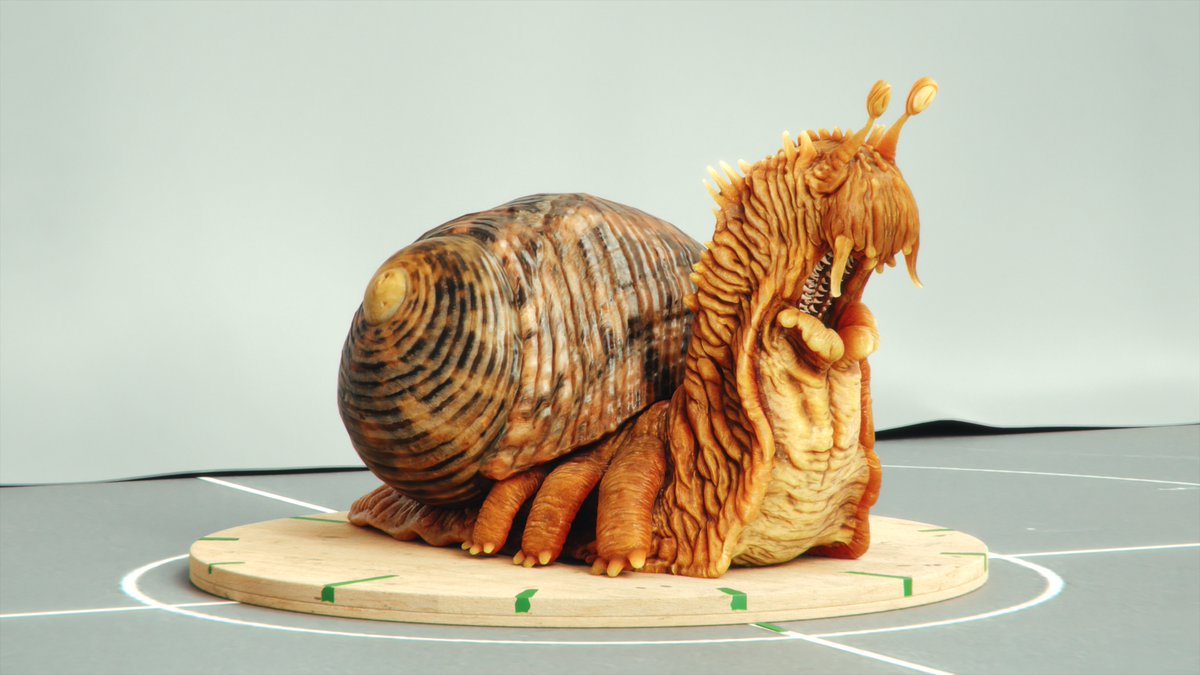 TomasKral_cz's tweet photo. Lookdev Time!
#b3d #halloween #cgi #cgcreature #cgrender #snail https://t.co/5VIsqZbLbw