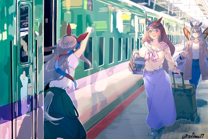 #絵柄が好みって人がいればいいなぁ
現実の風景+スーパークリークさんが多めです
よろしくおねがいします～ 