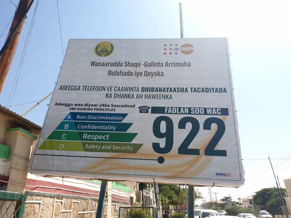 UNFPA_SOMALIA's tweet photo. Our office has supported the establishment of a GBV hotline by #MESAF in #Hargeisa. The 2⃣4⃣Hour hotline is open to serve and assist GBV survivors and is operated by professional respondents. https://t.co/k8NAMRu1y0