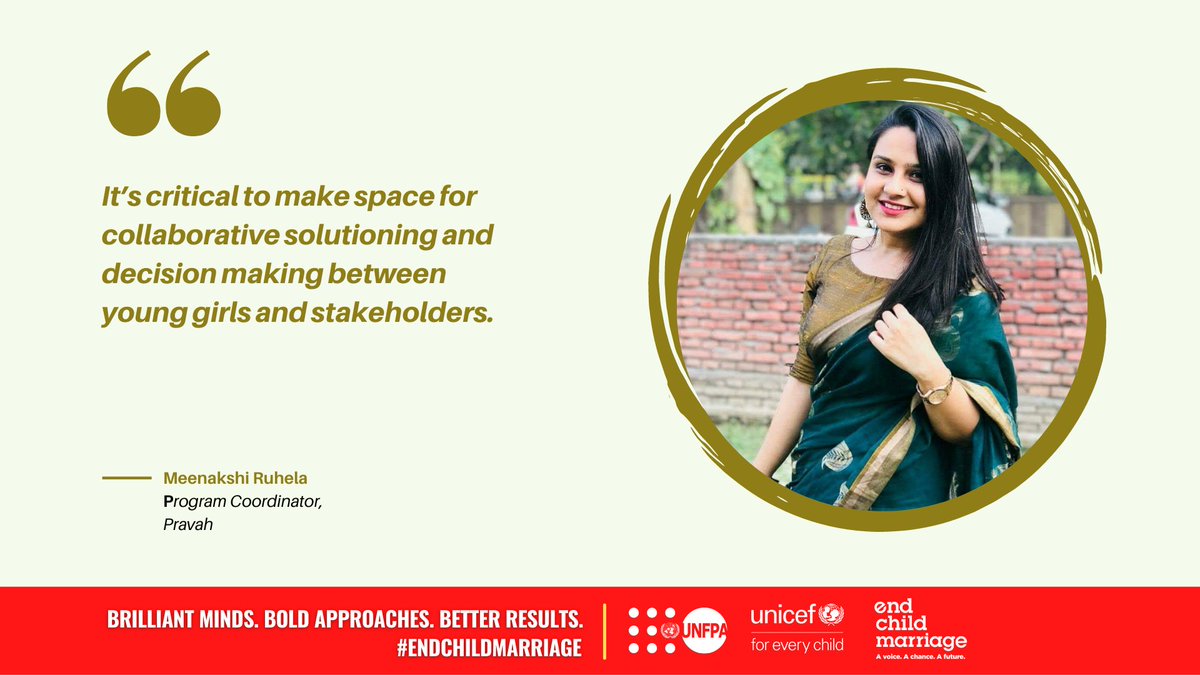GPChildMarriage's tweet photo. We're honored to have Meenakshi Ruhela from @Pravah01 as keynote speaker at the opening of our global #ChildMarriage meeting: highlighting the need of intergenerational dialogue and giving space to girls.

We couldn't agree more! #EndChildMarriage https://t.co/ayJLBmsz9y