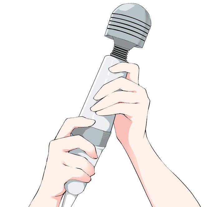 これは健康器具を持っている手です 