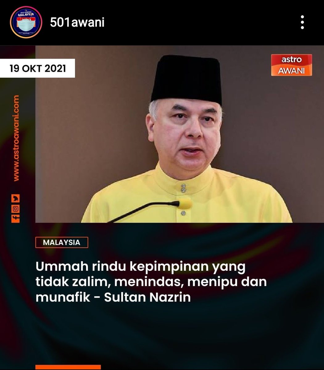 __hilmy_'s tweet photo. #501awani https://t.co/4AzCUXoevK