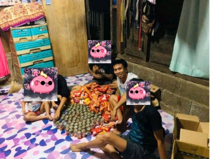 rokenaxie's tweet photo. my first payout in @axieASS guild is not as much but it will go to less fortunate people around here in the mountain. where i stay right now, too sad i can't help them all but still i wish i can. thanks to you bro  @AxieElon 🍑🍑🍑 they will be happy for this. https://t.co/7lADkoPCae