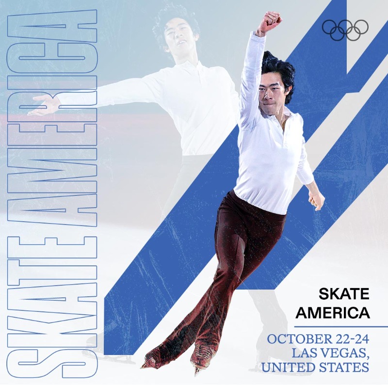 Olympics's tweet photo. ⛸️ Figure skating is BACK! ⛸️⁠

The Grand Prix season kicks off with #SkateAmerica this week and the world's best skaters will have #Beijing2022 on their mind.⁠

Who are you most looking forward to watching?⁠

@ISU_Figure