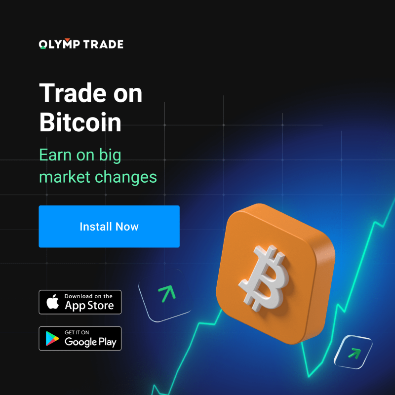 OlympTrade's tweet photo. ✅ No trading experience? Not a problem. 
🍀 Install and train on demo account
💪Profitability up to 92%