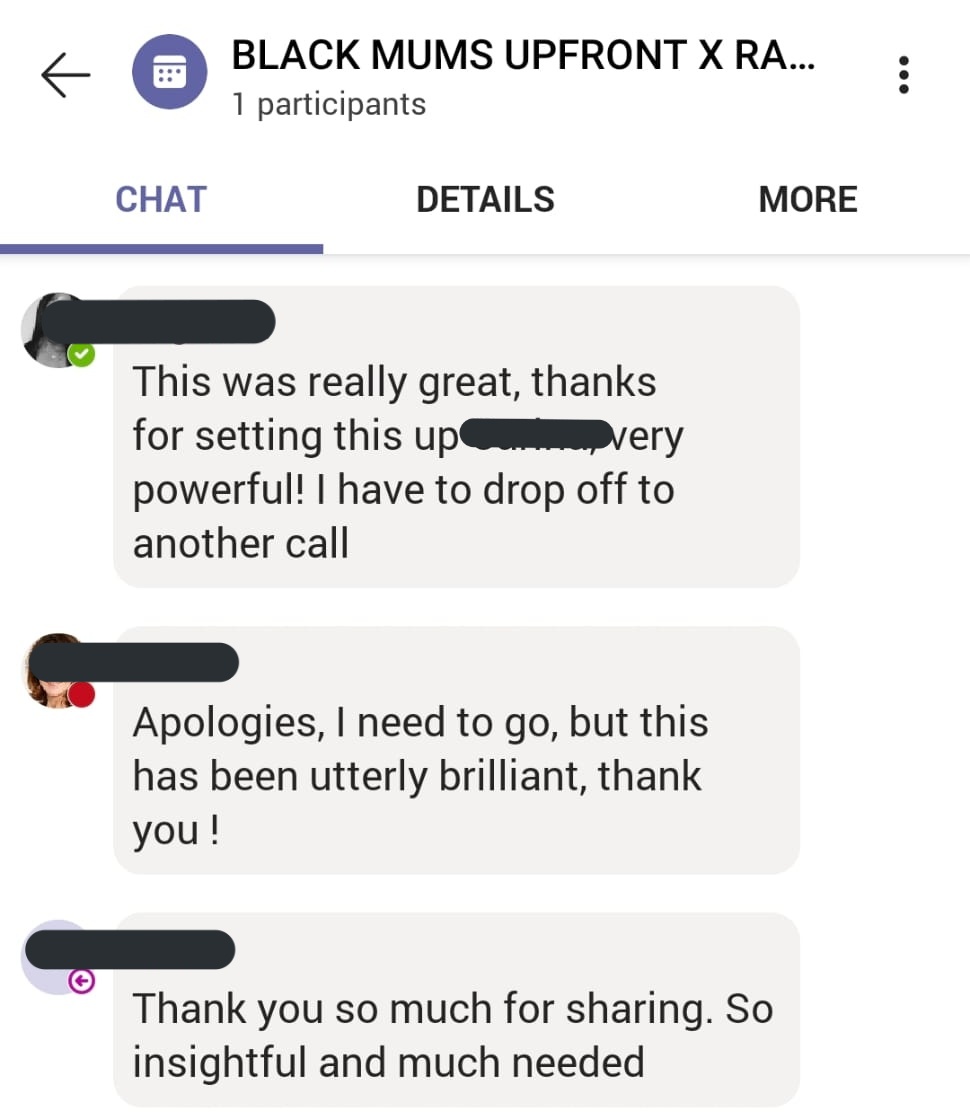 Busy few days for us over at BMU. Yesterday we did a panel at <a href="/RAPP/">RAPP</a> as part of their Black History Month celebrations and this morning we did a panel at <a href="/OsborneClarke/">Osborne Clarke</a>. 

This was some of the feedback we received! Thanks for having us 💜