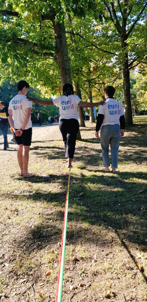 JulieMorere's tweet photo. #Festiwell Semaine bien être sur les campus pour le festival de l'université européenne #Euniwell @UnivNantes Pratiques sportives libres sur les campus avec l' @AESTAPSNantes #nantesterraindejeucampus On est bien, on se soutient, on vit nos campus autrement. Merci ☆ https://t.co/E56l9KKY91