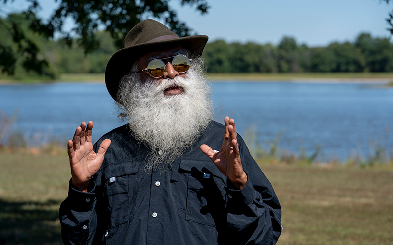 Enlightenment does not mean you are denied anything. Pain, pleasure, everything is possible – but everything is by choice. #SadhguruQuotes