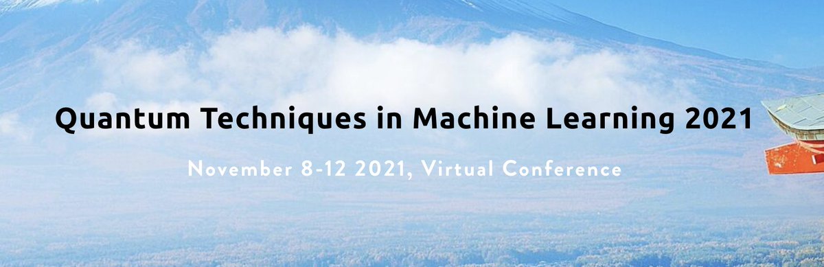 The best quantum machine learning conference is free and open for registration! Quantum Techniques in Machine Learning 2021 (QTML) will be taking place virtually and hosted by <a href="/riken_en/">RIKEN</a>. Details here:
quantummachinelearning.org/qtml2021-regis…