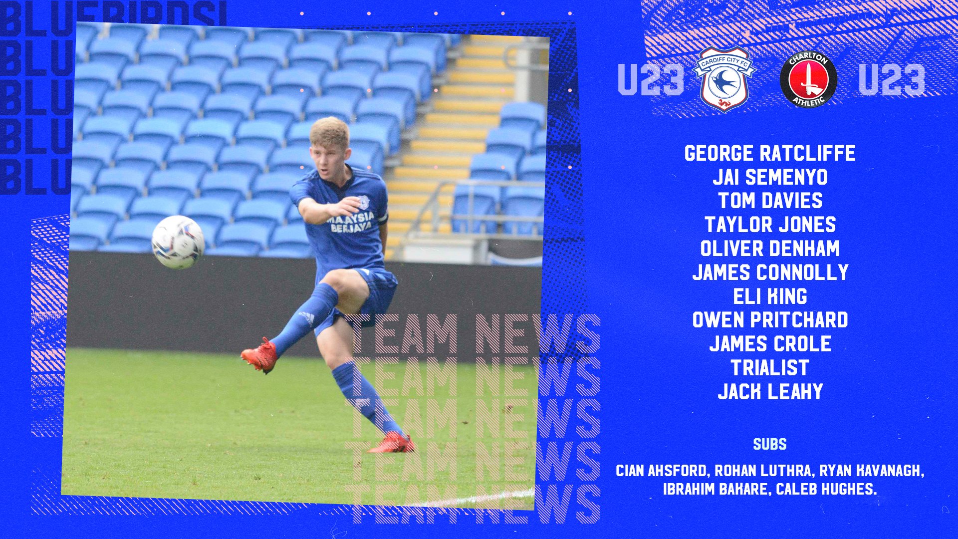 Cardiff City FC on X: 🔢 Here's how the #Bluebirds line up for