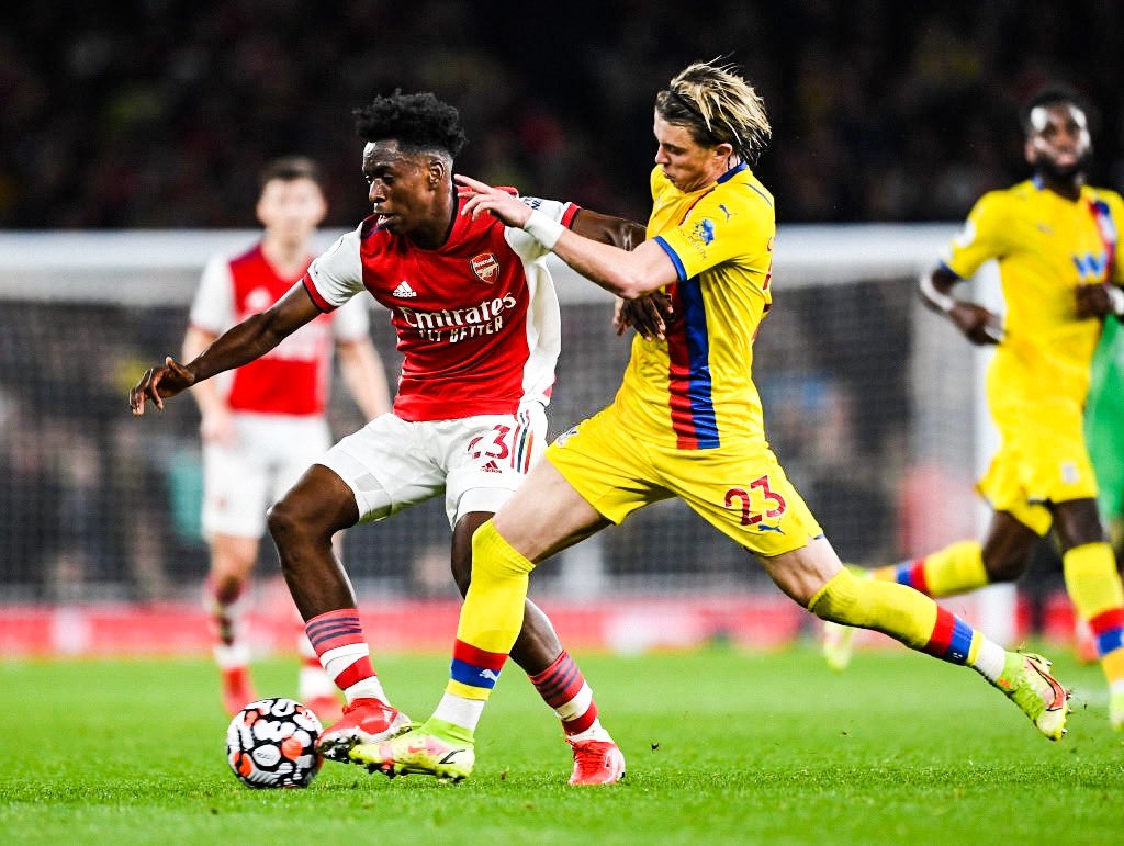 now_arsenaI's tweet photo. Sambi Lokonga on his error yesterday:

“I want to play the next game as quick as possible. When you play a game like that, you are hungry inside because I made a mistake. I want to play the next game as quick as possible to change everything.” #afc https://t.co/xei4GZg3VH