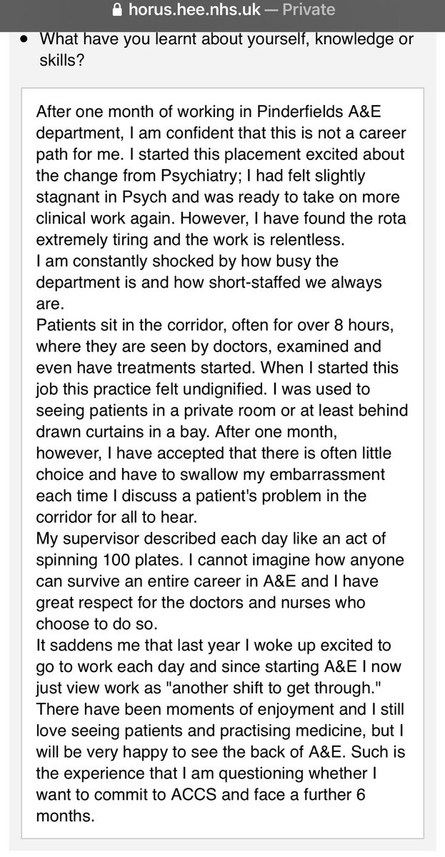 Anthony (@achatotony) on Twitter photo This is a reflection in one of my trainees portfolios . I found it profoundly moving balanced assessment of our current situation. I have permission to share. <a href="/RCEMpresident/">Adrian Boyle</a> <a href="/RCollEM/">Royal College of Emergency Medicine</a> This is a reflection in one of my trainees portfolios . I found it profoundly moving balanced assessment of our current situation. I have permission to share. <a href="/RCEMpresident/">Adrian Boyle</a> <a href="/RCollEM/">Royal College of Emergency Medicine</a>