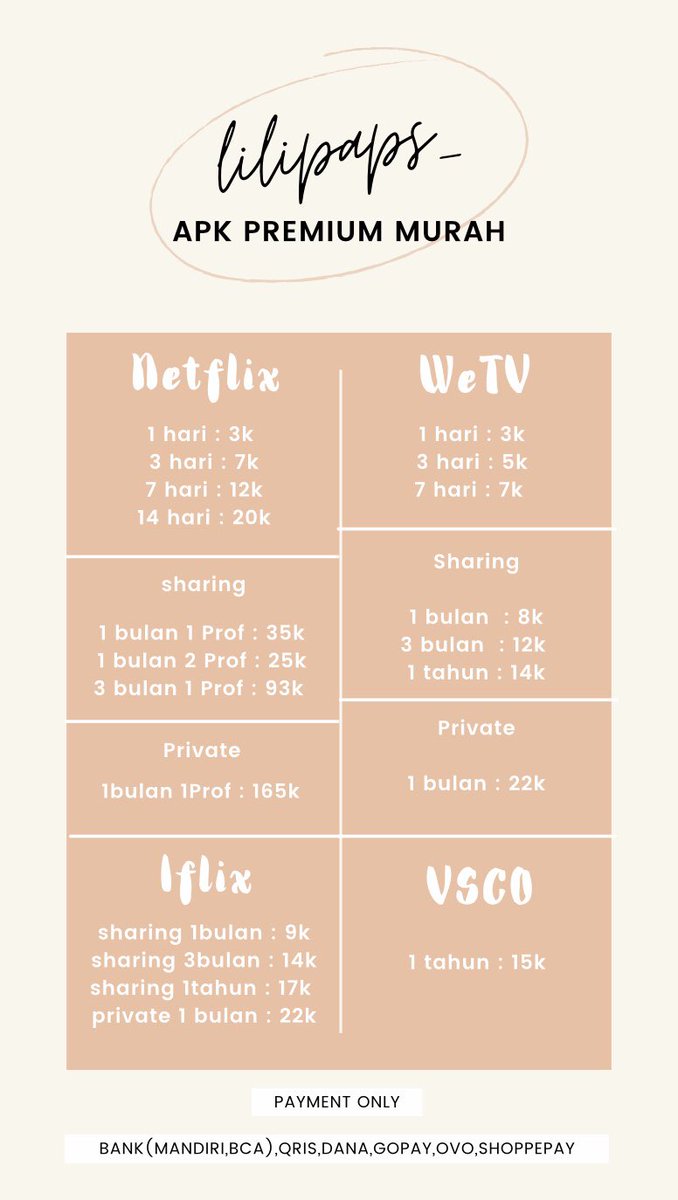 app_premium18's tweet photo. @berryixebrr Ada nih kak https://t.co/8vHERQmfRS