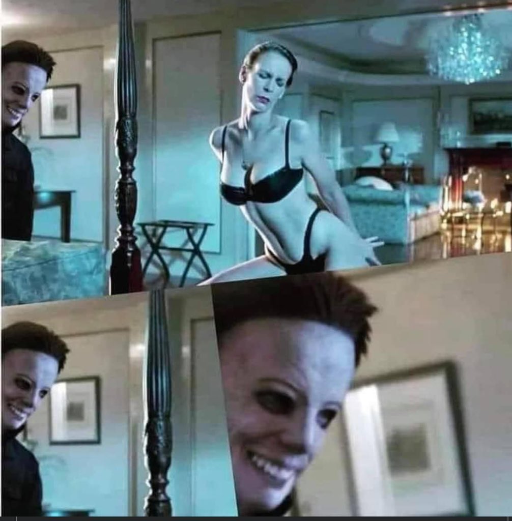 FuckYaDeadGuys's tweet image. I Downloaded the Wrong Halloween , Mike ass geeked