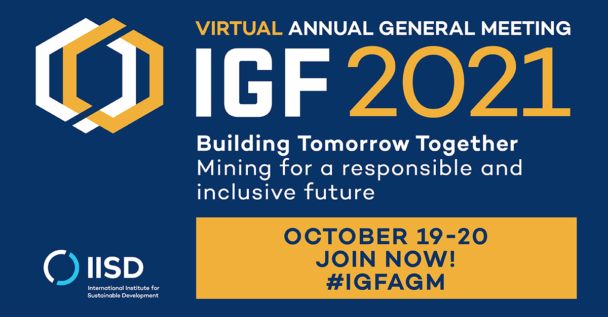 📣IT'S TIME!

Opening remarks begin in one hour at the 17th IGF Annual General Meeting!

A series of themed sessions will follow. Some sessions run concurrently, so consult the agenda to plan your day!

Join us 👉 bit.ly/IGF17thAGM: 
#IGFAGM