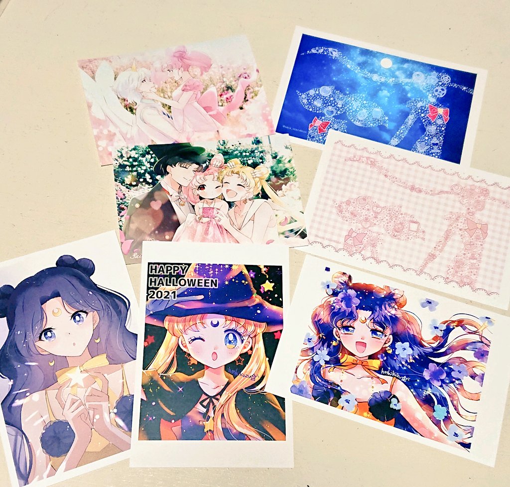 セーラームーン ネップリしまくってきました 皆様の作品がすごすぎて 可愛い きれい 彩のイラスト
