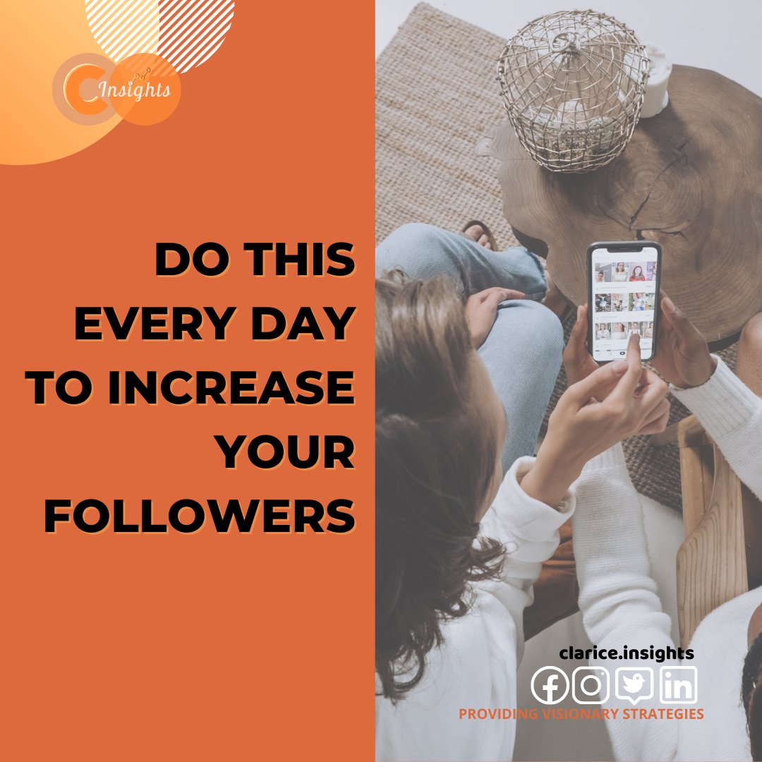 clariceinsights's tweet photo. Do this every day &amp;  your FOLLOWERS will INCREASE
📌𝗙𝗼𝗹𝗹𝗼𝘄 𝗮𝗰𝗰𝗼𝘂𝗻𝘁𝘀 𝘁𝗵𝗮𝘁 𝗮𝗿𝗲 𝗿𝗲𝗹𝗲𝘃𝗮𝗻𝘁 𝘁𝗼 𝘆𝗼𝘂𝗿 𝗻𝗶𝗰𝗵𝗲.
📌𝗟𝗶𝗸𝗲, 𝗰𝗼𝗺𝗺𝗲𝗻𝘁, 𝗮𝗻𝗱 𝘀𝗵𝗮𝗿𝗲 𝘁𝗵𝗲𝗶𝗿 𝗽𝗼𝘀𝘁𝘀.
Follow for more valuable insights! ✨

#cinsights #insights #content https://t.co/CwZZnaqJWT