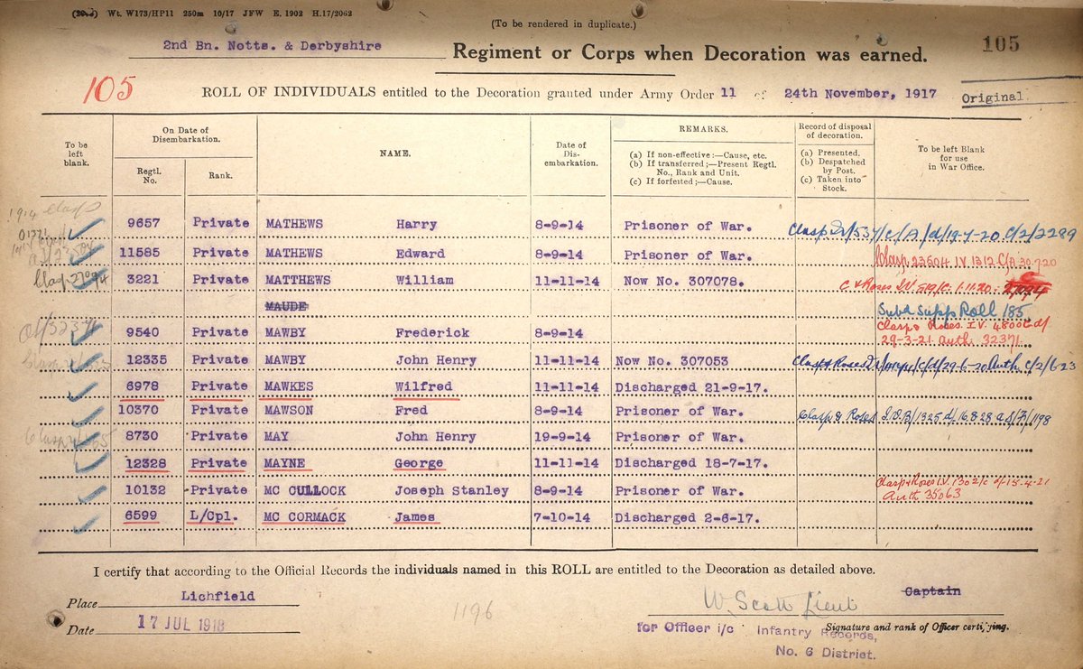 DTerritorials's tweet photo. 'Kriegs gefangenen - sendung' sent from Pvtes 9462 John Knowles (e. 6/04) and 11585 Edward Mathews (e. 03/11), both from Nottingham and captured at #Ennetieres on 20th October 1914 with over 480 of their comrades. John was interned in #Chemitz and Edward in #Soltau POW camps. https://t.co/kFlMq9ZQhH