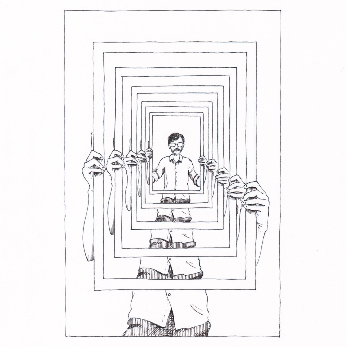 ARTIFdigitalart's tweet photo. Inktober / day 19 / loop 

#inktober #inktober2021 #inktoberloop #inktober2021loop #inkdrawing #illustration #drawing #inktoberchallenge #handdrawn #ink #inkonpaper #inktoberday19 #loop #blackandwhite #mirror #mirrorloop #inception #selfloop #mirroring #mirrorinception https://t.co/zDei3TOaoF