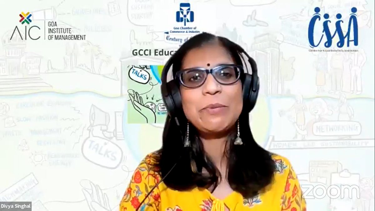 cssagim's tweet photo. "World is emerging and its right time to see things from ESG lens. Companies need to go beyond compliance and embed sustainability into their practices." @Ram_Kolavennu
He was speaking at a joint event hosted by #CSSAGIM @aicgim and @EduComGCCI as part of #ESGStartupWeekathon https://t.co/V8iUEzLvdr